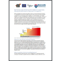 Monitoring and surveillance to support early warning and rapid response in grey squirrel management – best practice – Red Squirrels United and Newcastle University